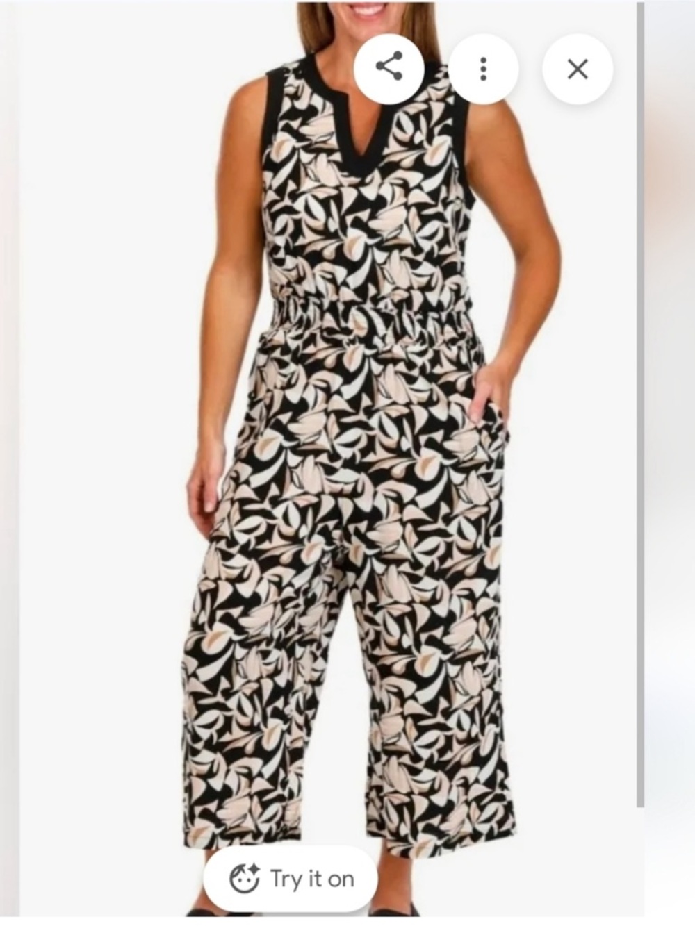 🆕Luxology Floral Jumpsuit